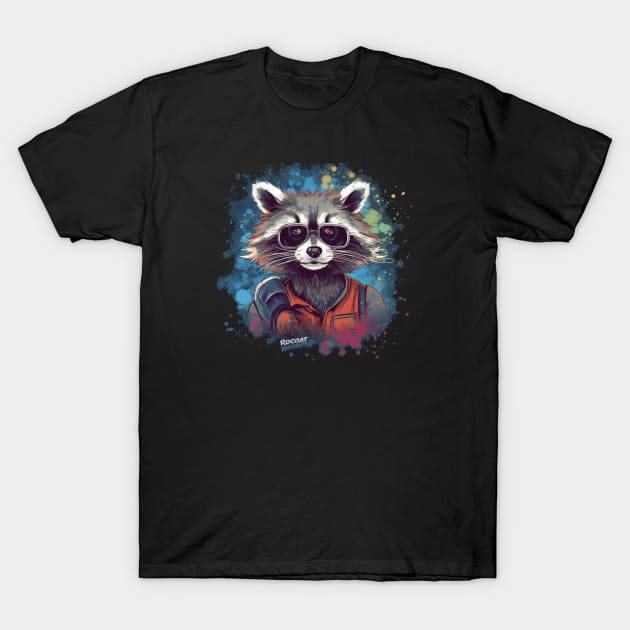 rocket raccoon T-Shirt by Pixy Official